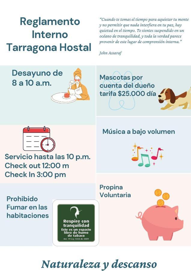 Tarragona Hostal Санта-Роса-де-Кабаль Экстерьер фото